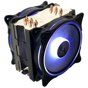 Cooler CPU PROGAMING OSIRIS ARGB 395W Intel LGA 1700/1200/1151/1150/1155/1156 AMD AM5/AM4/AM3+/AM3/AM2+/AM2